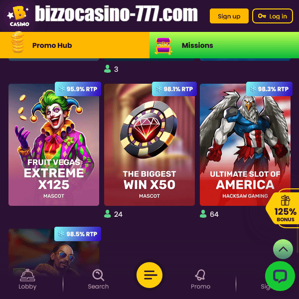 Bizzo Casino ruletka na żywo – przegląd 2